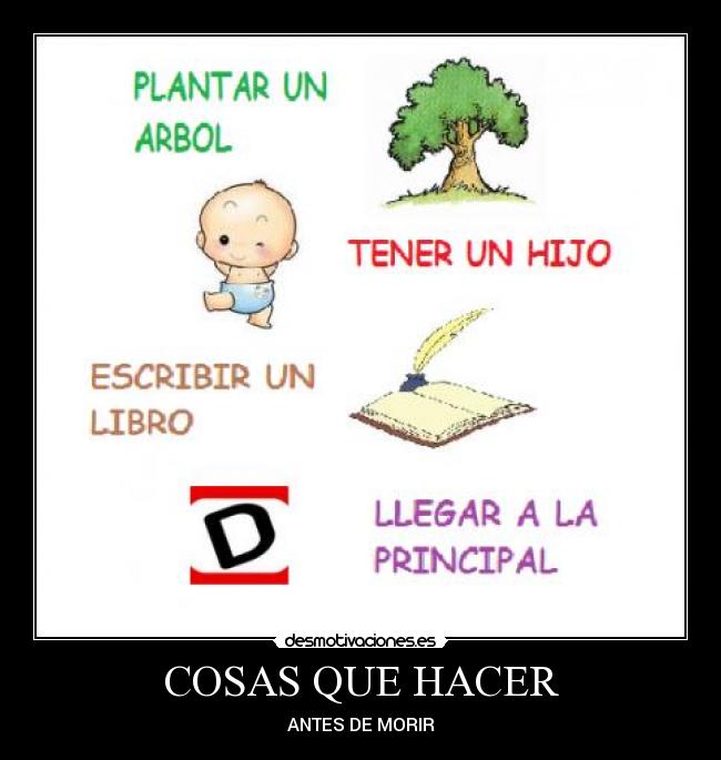 COSAS QUE HACER -