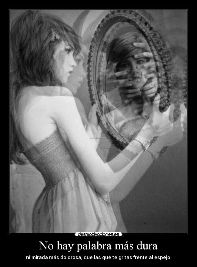 No hay palabra más dura -