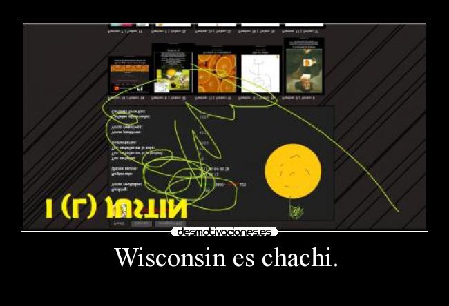 Wisconsin es chachi. -  