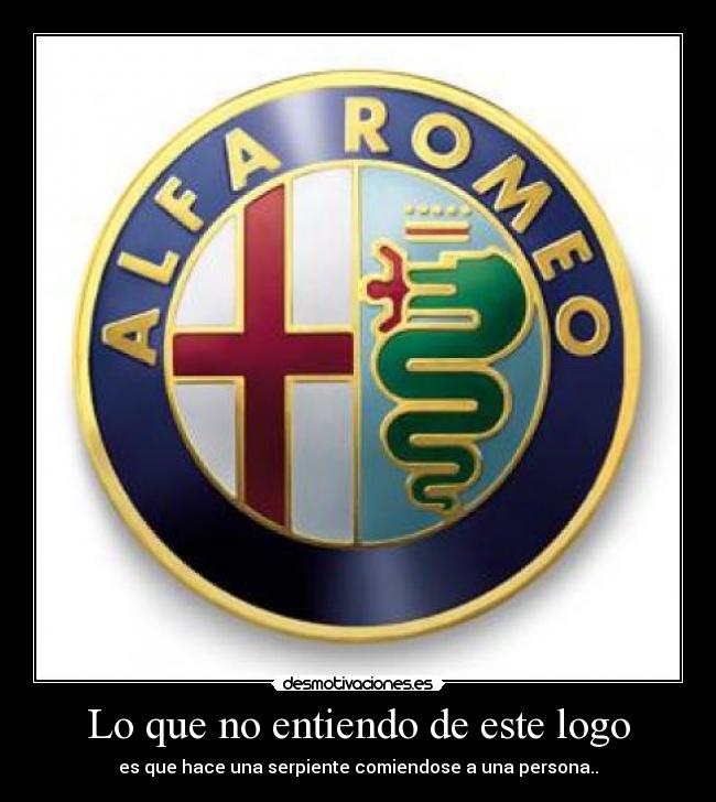 Lo que no entiendo de este logo - es que hace una serpiente comiendose a una persona..