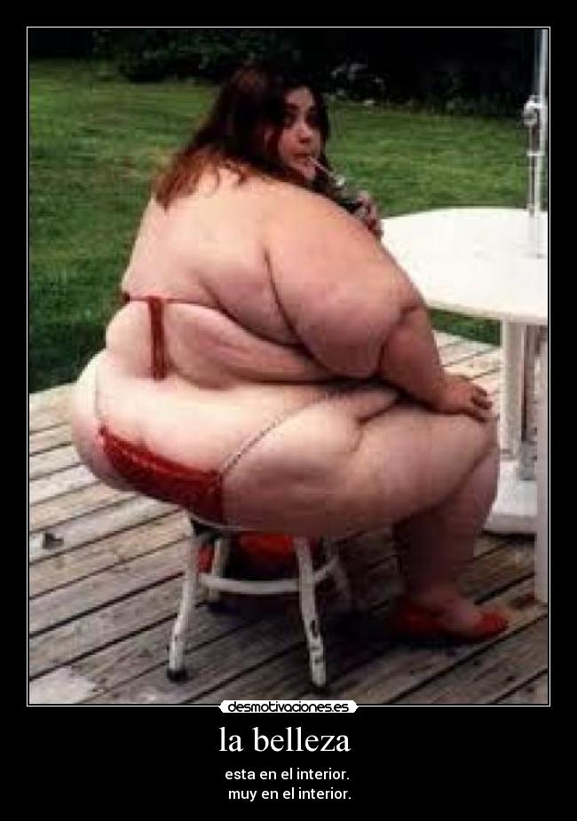 la belleza - esta en el interior.
muy en el interior.