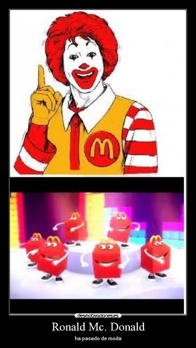 Ronald Mc. Donald - 