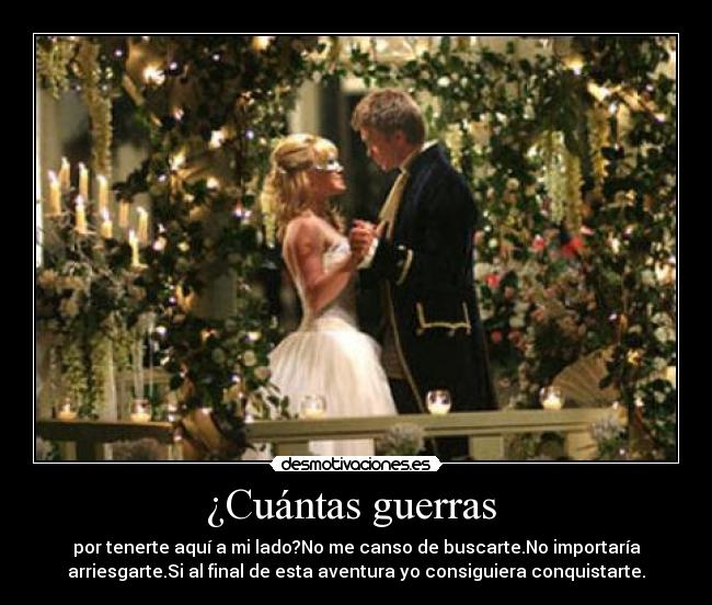 ¿Cuántas guerras  - 
