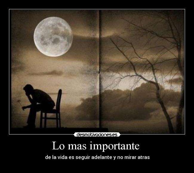 Lo mas importante  - 