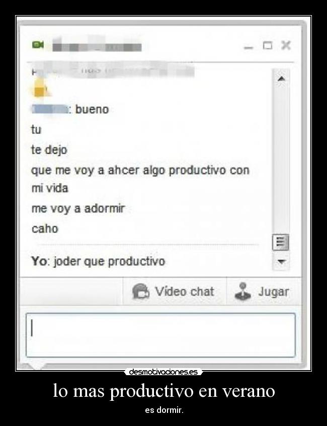 lo mas productivo en verano - 