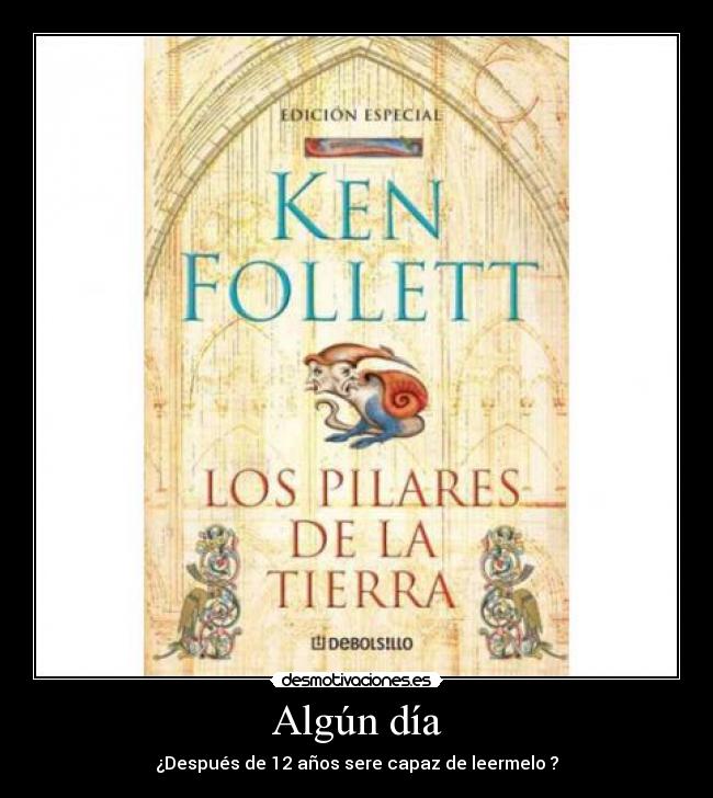 Algún día - ¿Después de 12 años sere capaz de leermelo ?