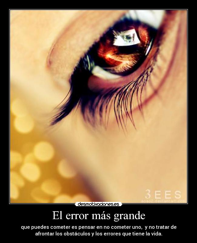 El error más grande -