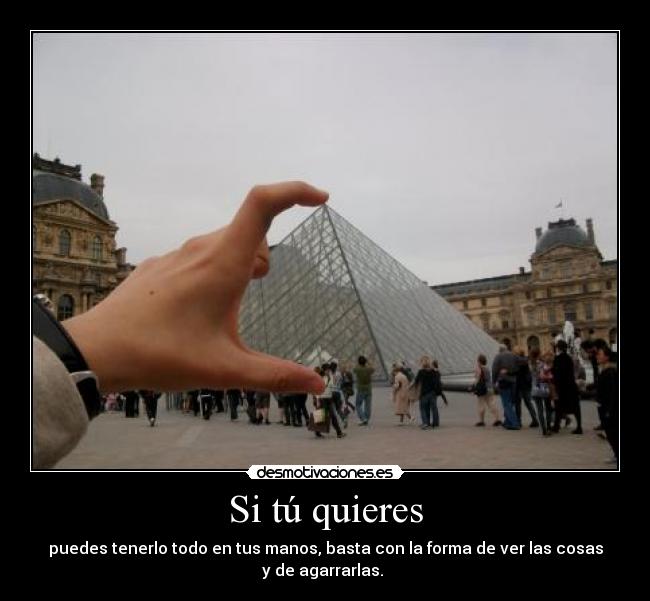 Si tú quieres -