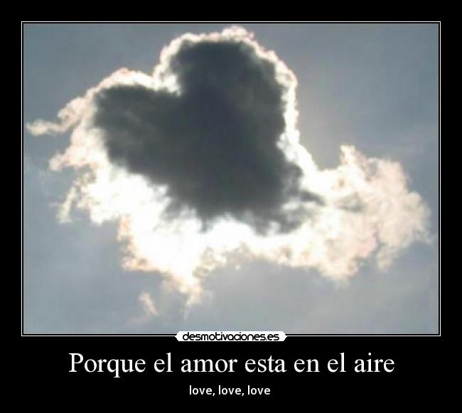 Porque el amor esta en el aire - 