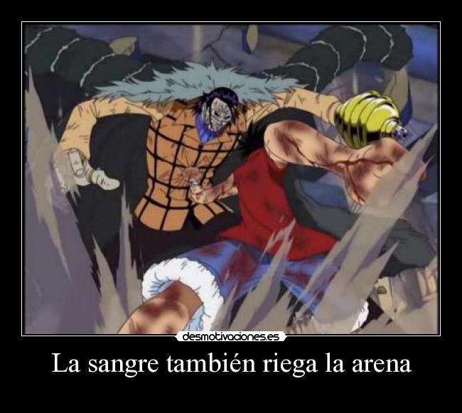 La sangre también riega la arena - 