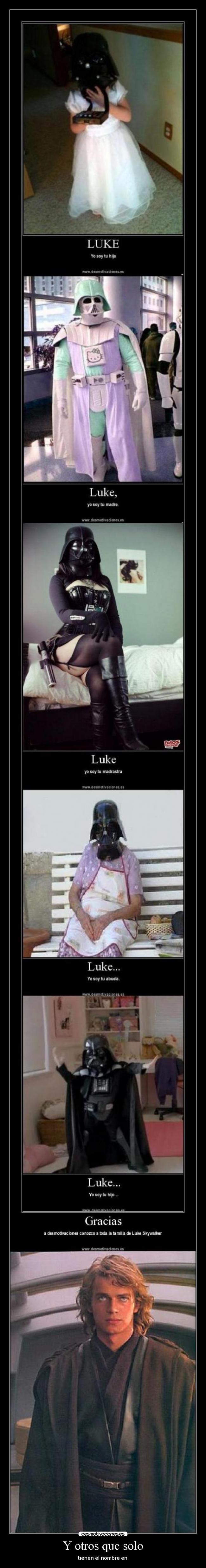 Y otros que solo - tienen el nombre en.