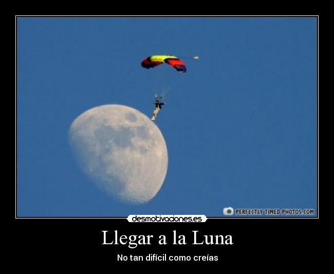 Llegar a la Luna -