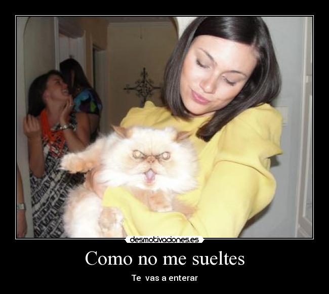 Como no me sueltes - Te  vas a enterar