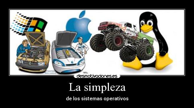 La simpleza - de los sistemas operativos