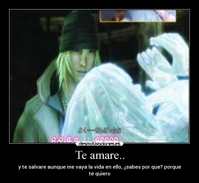 Te amare.. -