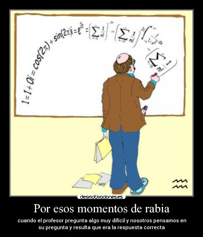 Por esos momentos de rabia - 