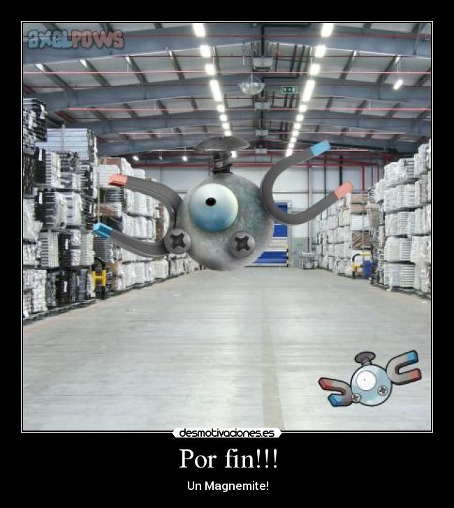 Por fin!!! - Un Magnemite!