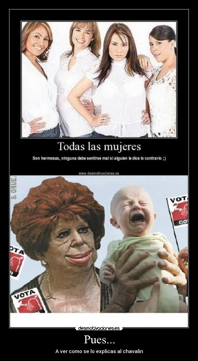 Pues... - A ver como se lo explicas al chavalin