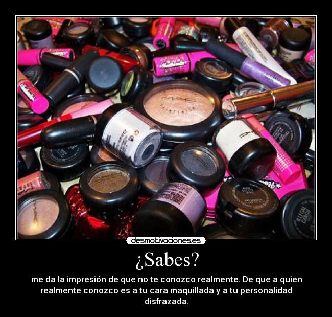 ¿Sabes? - 