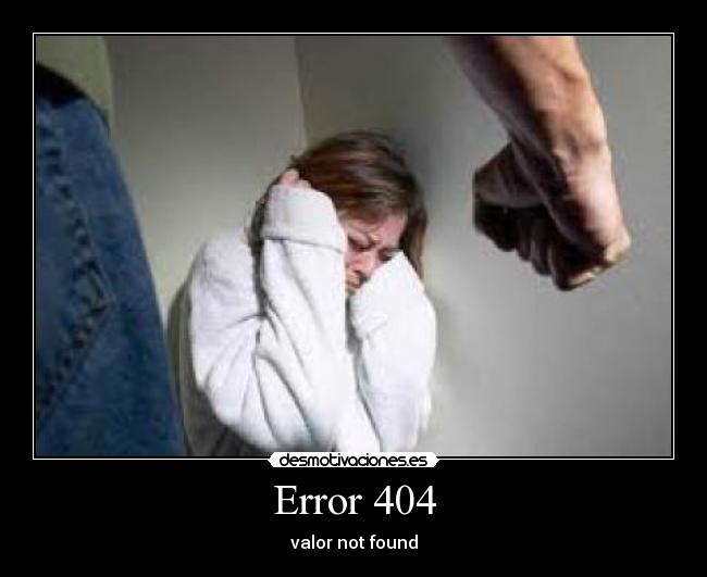 carteles 404 error mujer mal desmotivaciones