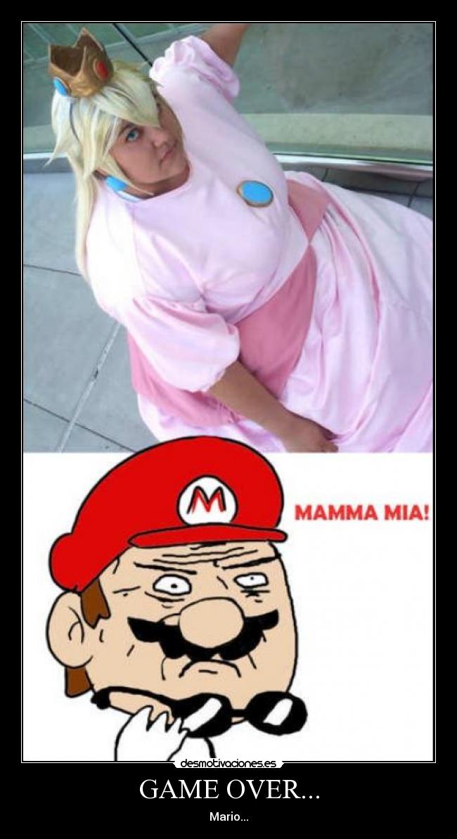 GAME OVER... - Mario...