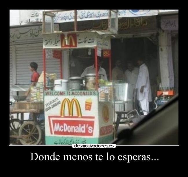 Donde menos te lo esperas... - 