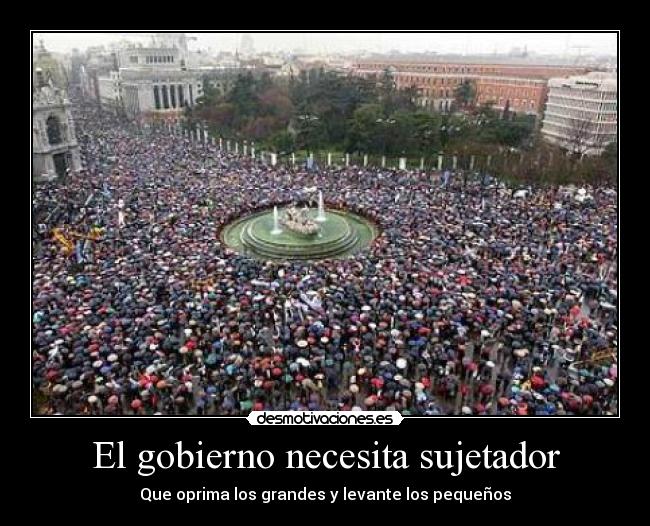 El gobierno necesita sujetador - 