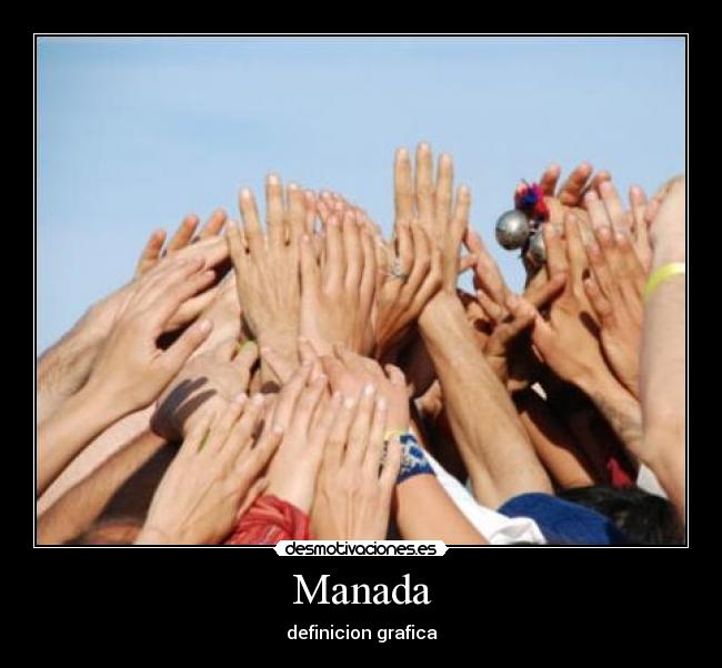 Manada - definicion grafica