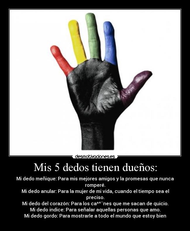 carteles mano desmotivaciones