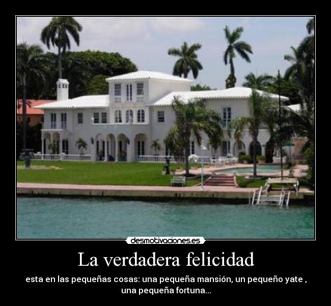 La verdadera felicidad - 