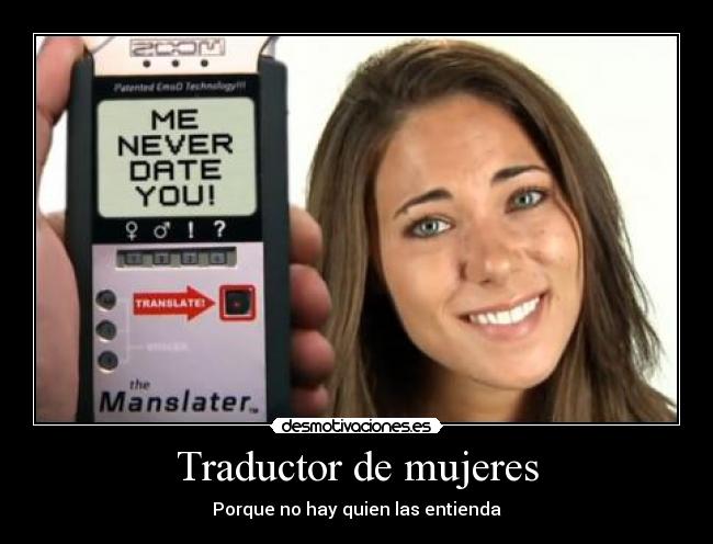 Traductor de mujeres - 