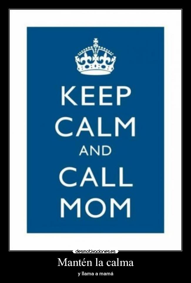 Mantén la calma - 
