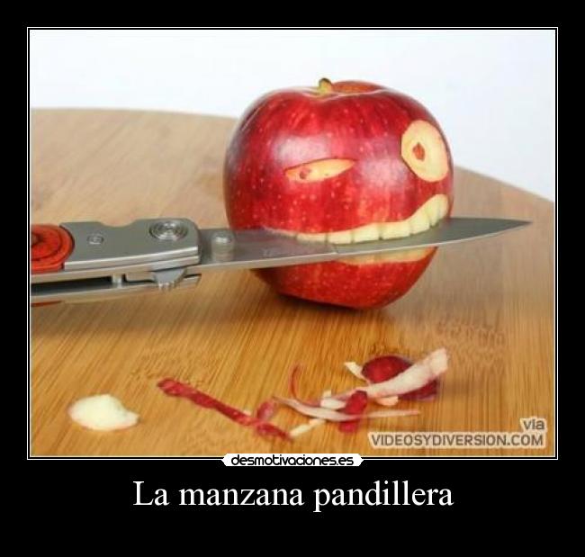 La manzana pandillera -