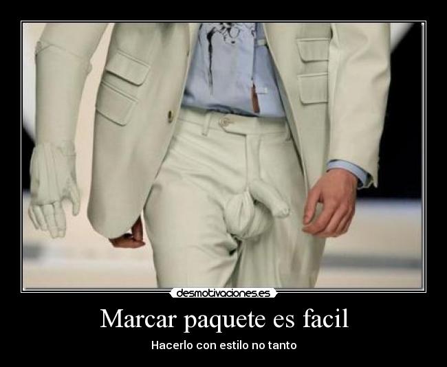 Marcar paquete es facil - 