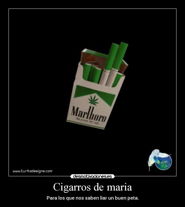Cigarros de maria -