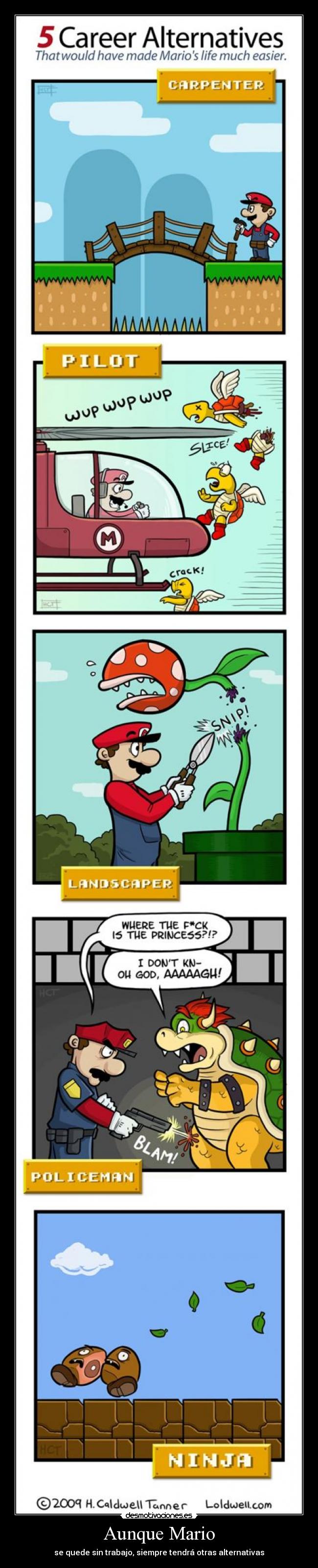 Aunque Mario -