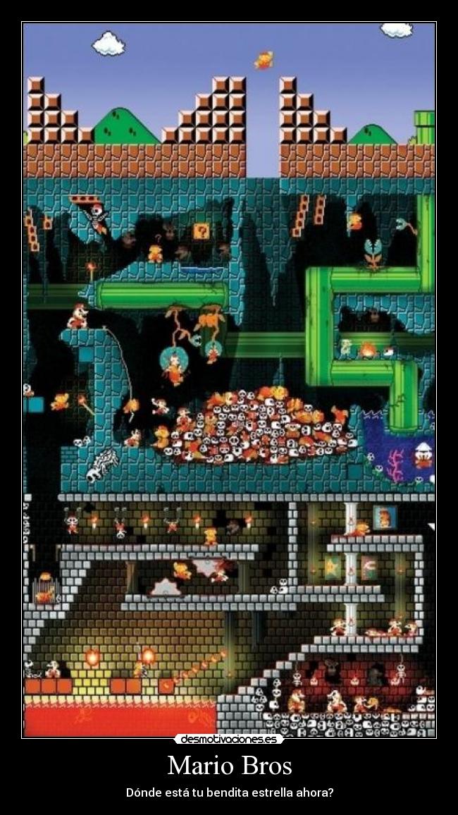 Mario Bros - Dónde está tu bendita estrella ahora?