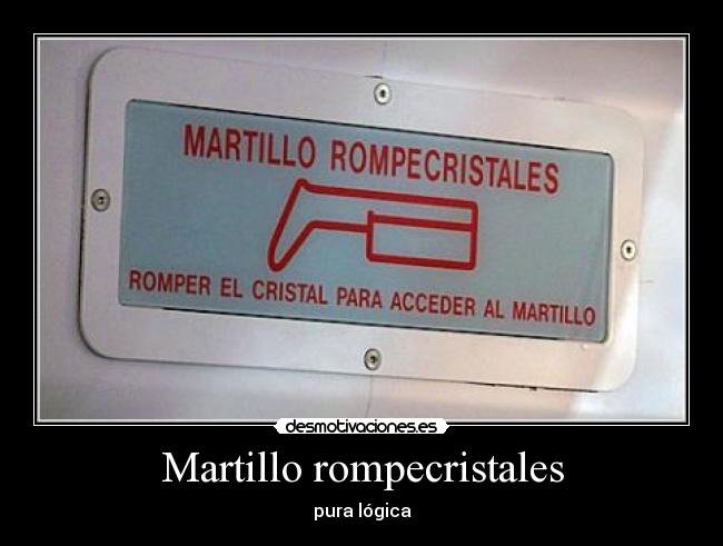 Martillo rompecristales -