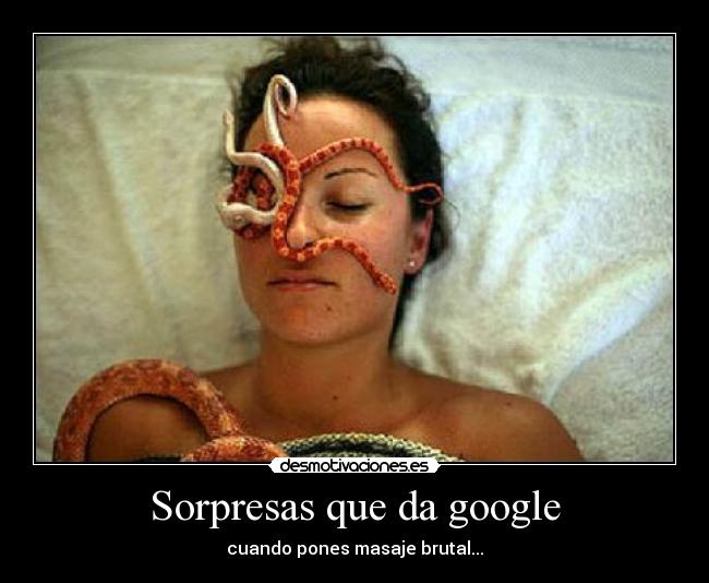 Sorpresas que da google - 