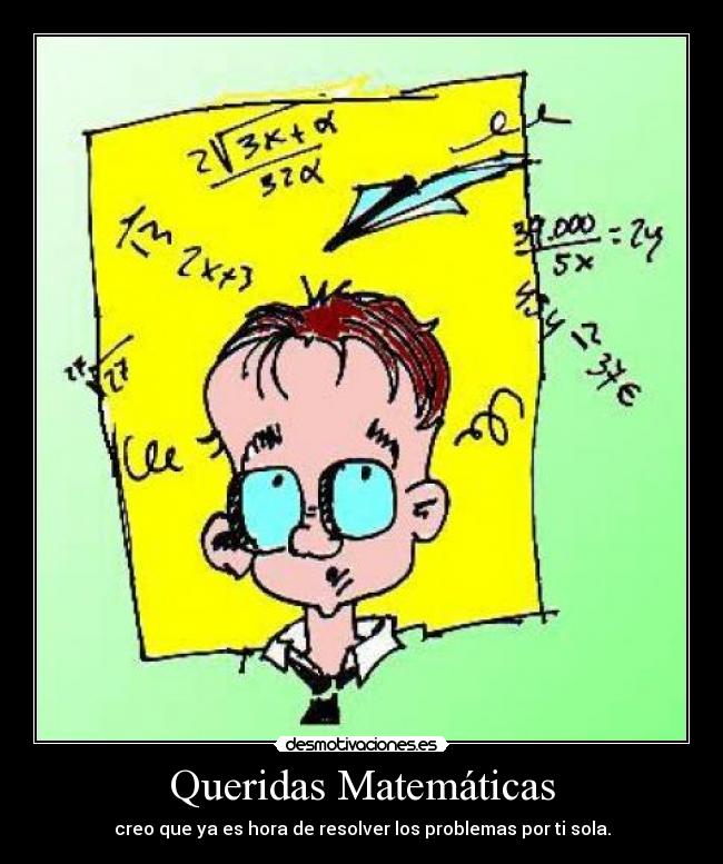 Queridas Matemáticas - 