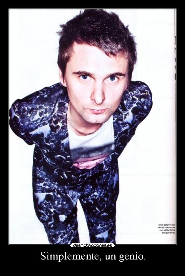 carteles matt bellamy desmotivaciones