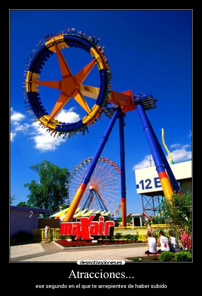 Atracciones... -