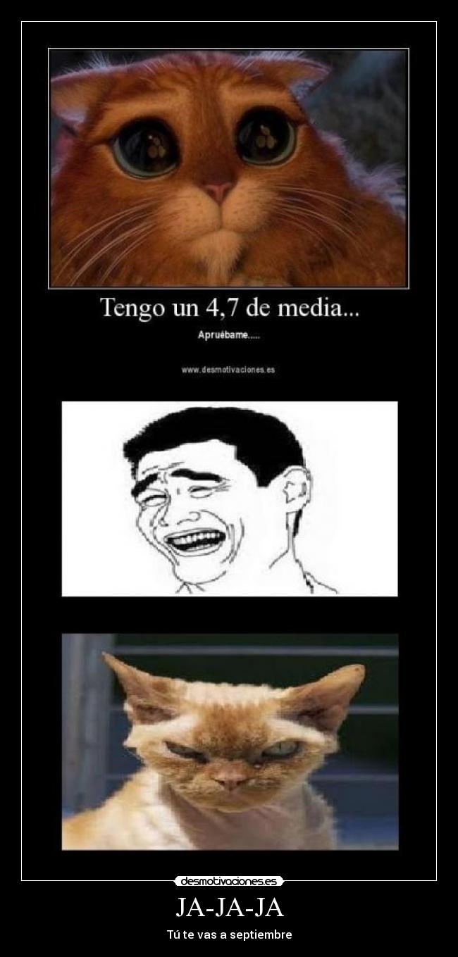 JA-JA-JA - Tú te vas a septiembre