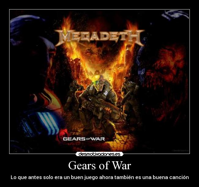 Gears of War - Lo que antes solo era un buen juego ahora también es una buena canción