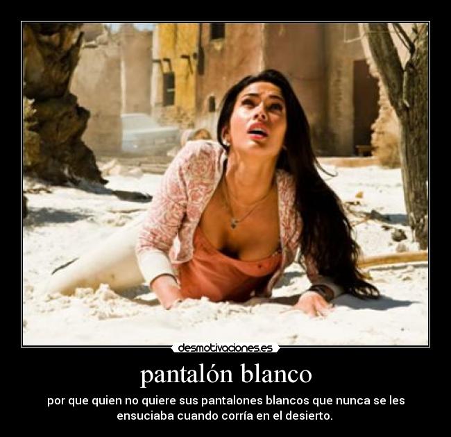 pantalón blanco - 