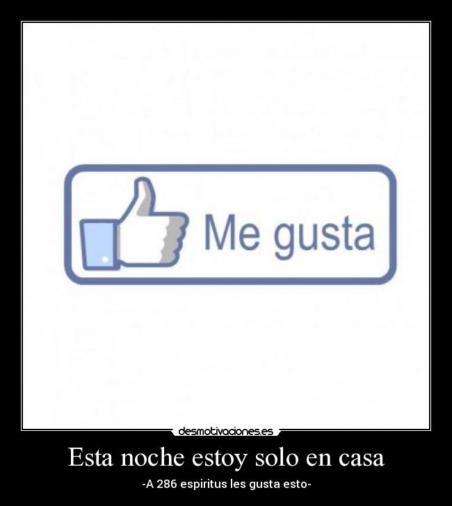 Esta noche estoy solo en casa -