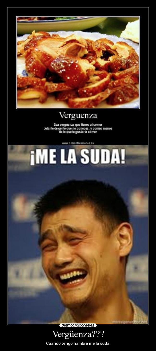 Vergüenza??? -