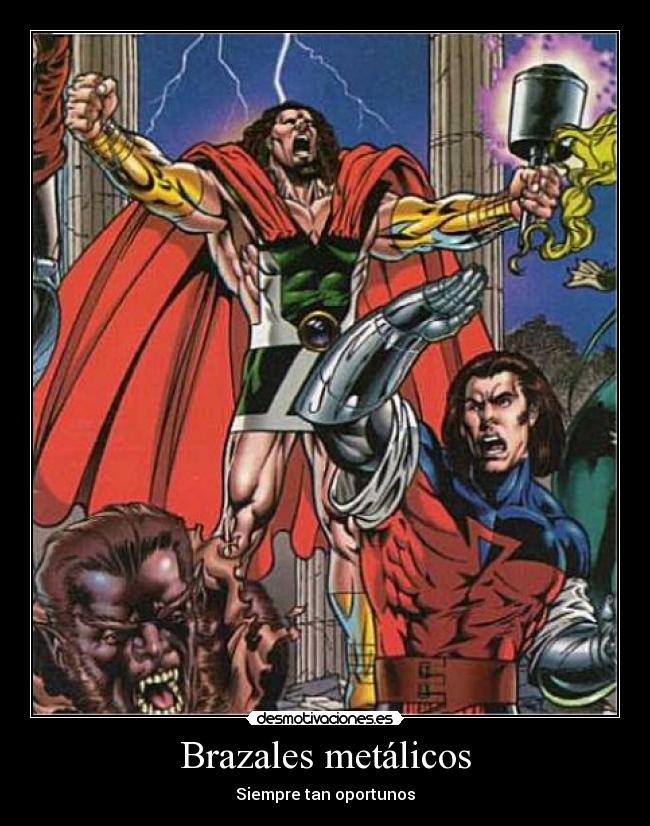 Brazales metálicos - 