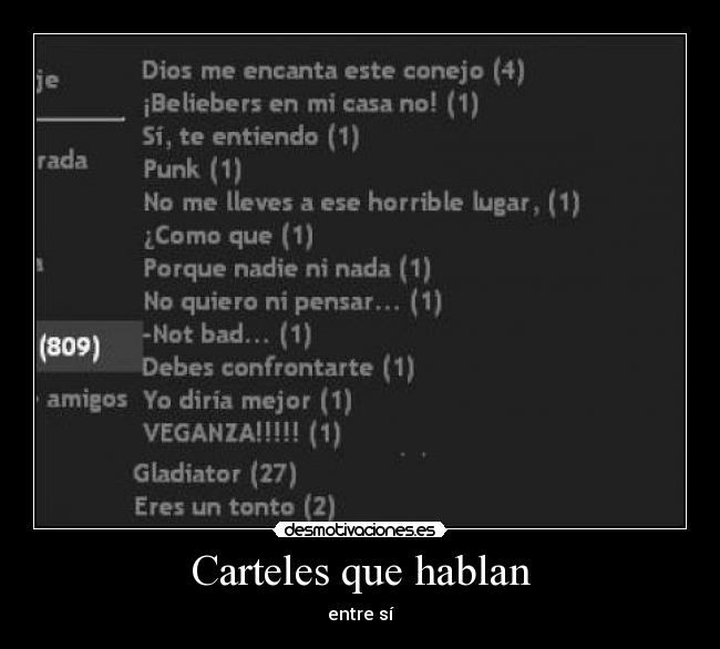 Carteles que hablan - 