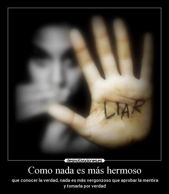 Como nada es más hermoso -